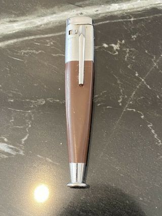 Vintage Parker Japan Pipe Lighter Royal Dart Clip - Lite /tamper Need Service - Gas