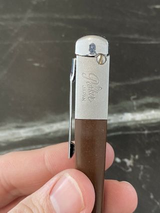 Vintage Parker Japan Pipe Lighter Royal DART Clip - Lite /Tamper Need Service - Gas 3