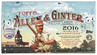 2016 Topps Allen & Ginter Baseball World 