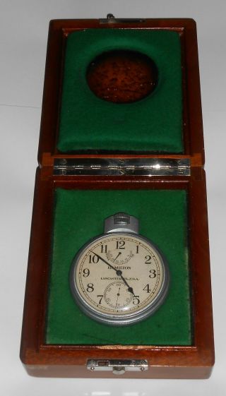 Wwii 1941 Hamilton Bureau Of Ships U.  S.  Navy Chronometer Watch Model 22