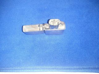 Vintage Zippo Lighter 5 Barrel Pat.  2032695 Chrome made in U.  S.  A. 3