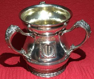 Gorham Sterling Silver 3 Handled Loving Cup/yale Cloister 1915 Trophy 42 Tr/oz