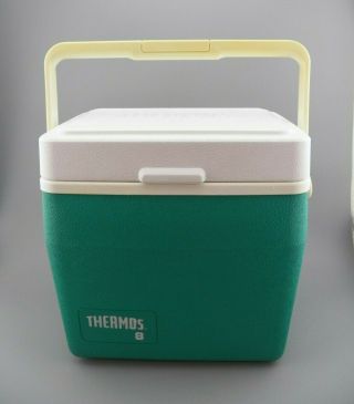 Vintage Thermos 8 Cooler 7708 Lunch Box 8 - Quarts Food Six Pack Guc
