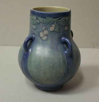 Antique Newcomb College Pottery Vase with 4 handles – 1919 3