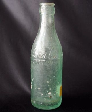Vintage Coca Cola Jacksonville Fl Straight Sided Bottle