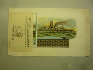 Antiques Cigar Box Labels (inner - Outer) Set Scharnhorst Very Rare