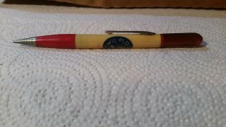 Vintage " Wil - Flo Motor Oil,  Midwest Oil Co. ,  Inc.  Sioux Falls,  Sd " Mech Pencil