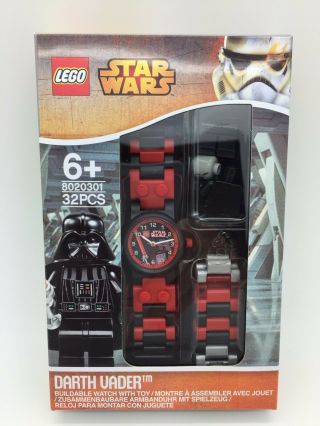 Lego Star Wars Darth Vader With Mini - Figure Link Kids Watch 8020301