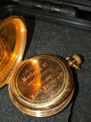 Antique Patek Philippe pocket watch 18k gold 3