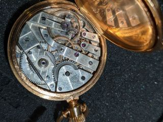 Antique Patek Philippe pocket watch 18k gold 6