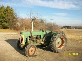 1957 Oliver 55 Antique Tractor 3 Point Hydraulics Deere Farmall