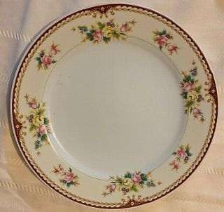 Vintage Trico Hand Painted Fine China Dinner Plate From Nagoya Japan