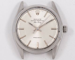 Vintage 1980 Rolex Air - King Ref.  5500 Out Of Estate Head Only
