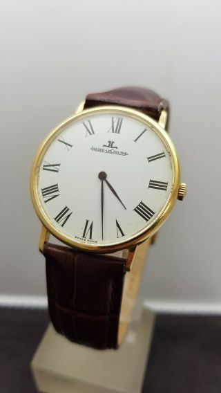 Vintage Jaeger - LeCoultre 33mm 18K Yellow Gold Hand Winding 9226.  21 2