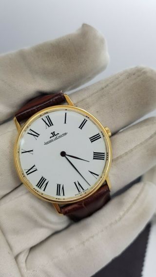 Vintage Jaeger - LeCoultre 33mm 18K Yellow Gold Hand Winding 9226.  21 6