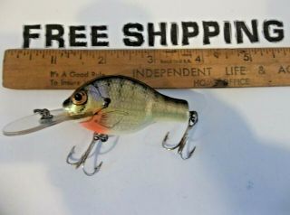Vintage Bagley Small Fry Bream Crankbait Fishing Lure Tackle Box Find