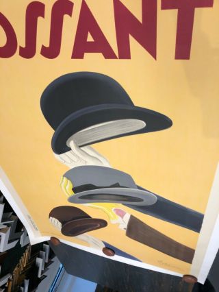 Vintage Poster Leonetto Cappiello Mossant Signed Dated 1938 6