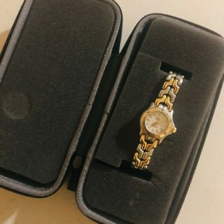 Ladies Tag Heuer Link SEL S/el 18K Gold plated & SS watch - White Dial - WG1422 6