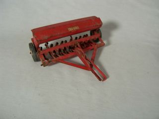 Vintage 1/16 Tru - Scale Disc Grain Drill Planter Toy Farm Implement Equipment