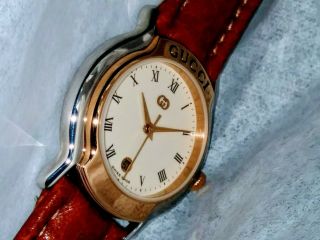 Gucci 8000l,  Authentic Swiss Ladies,  Absolutely,  Cond,  30mm Case Size