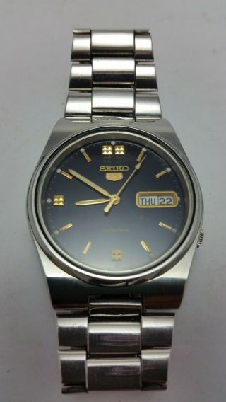 Vintage Sieko 5 7s26 - 3160 Automatic Mens Watch