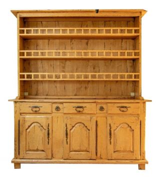 Bausman & Company French Country Buffet With Open Top Hutch