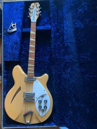 1967 Mapleglo Rickenbacker 360 12 String Owned By Ge Smith