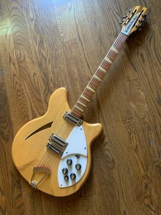 1967 Mapleglo Rickenbacker 360 12 string owned by GE Smith 2