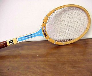 Chris Evert Prestige Vintage Wilson Wooden Tennis Racquet Chris Evert Prestige