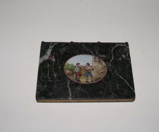 Museum Quality Italian Micromosaic / Micro Mosaic Paperweight