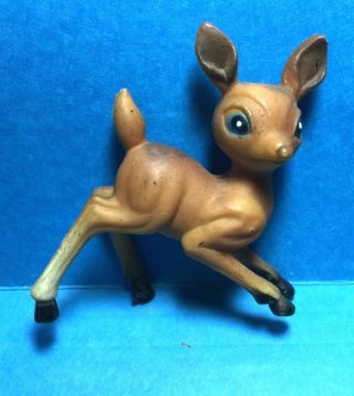 Vintage Plastic Fawn/ Doe/deer Figurine /figure 61 Standing