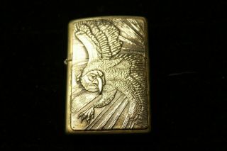 Brass Zippo Barrett Smythe Eagle Lighter,  Xiii,