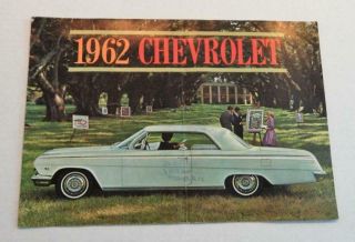 Vintage 1962 Chevrolet Dealer Sales Brochure - 16 Pages