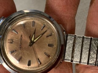 1964 Vintage Bulova Accutron 214 Tuning Fork Wrist Watch
