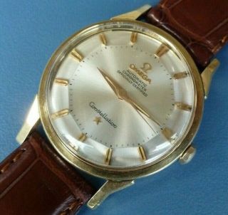 Vintage Omega Pie - Pan Constellation Automatic Chronometer Wristwatch - Cal.  551