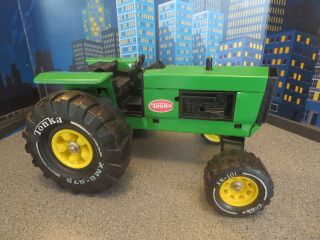 Vintage Tonka Toys Farm Tractor Green
