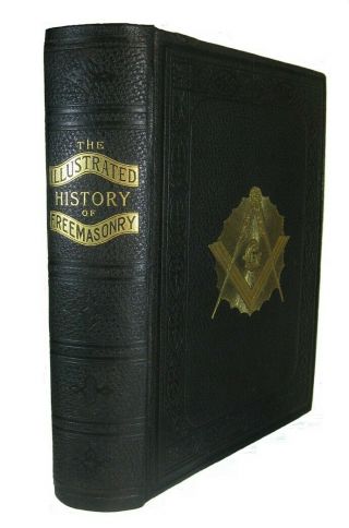 1902 FREEMASONRY HISTORY Antique MASONIC ILLUSTRATED KNIGHTS TEMPLAR OCCULT BOOK 2