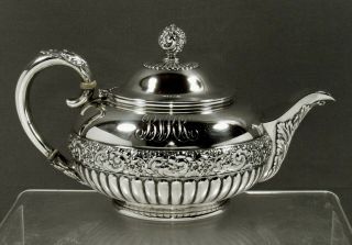 Tiffany Sterling Tea Set  c1891 PERSIAN MANNER 3
