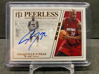 2019 - 20 National Treasures Shaquille O 