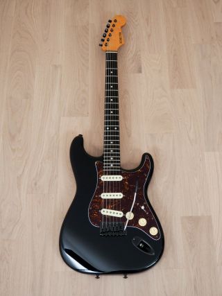 1987 Schecter USA Custom Shop S Series Vintage Electric Guitar Black 2