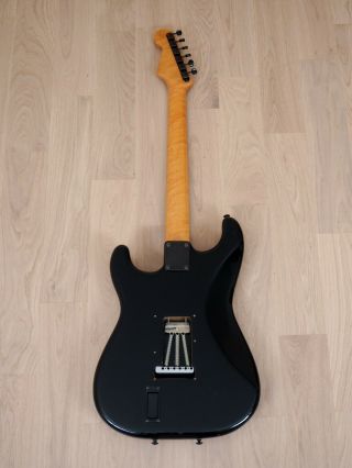 1987 Schecter USA Custom Shop S Series Vintage Electric Guitar Black 3