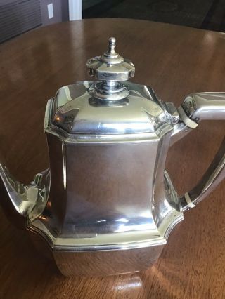Tiffany & Co Sterling Silver Coffee Pot HAMPTON Pattern - 3