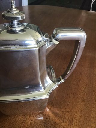 Tiffany & Co Sterling Silver Coffee Pot HAMPTON Pattern - 4