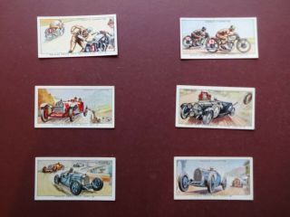 Motor Races 1931 Issued 1931 By Ogdens Set 50