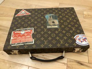Vintage Louis Vuitton Diplomat Document Holder/briefcase - Antique Luggage