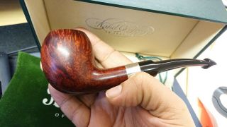 Peterson Sherlock Holmes Strand Smooth Silver Mounted Pipe 3