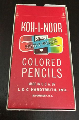 Koh - I - Noor Hardtmuth Polycolor Vintage Colored Pencils Set Of 24 Assorted Colors