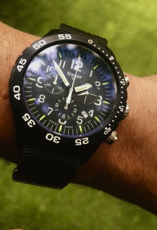 Traser H3 P67 Officer Chronograph Pro Watch.  And Admin.