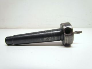 Vintage Screw - Center For Wood Lathe Tool Turning Spike Steel Taper Tapered