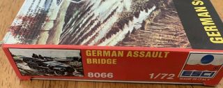 ESCI German Sd.  Kfz.  251/7c Assault Bridge - 1/72 Scale - Vintage 1984 Kit 2